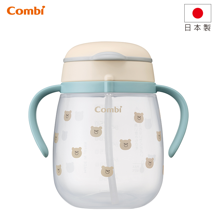 【日本製】 Laku Mug 吸管杯 (6mth+) 340ml #親親小棕熊 -119875