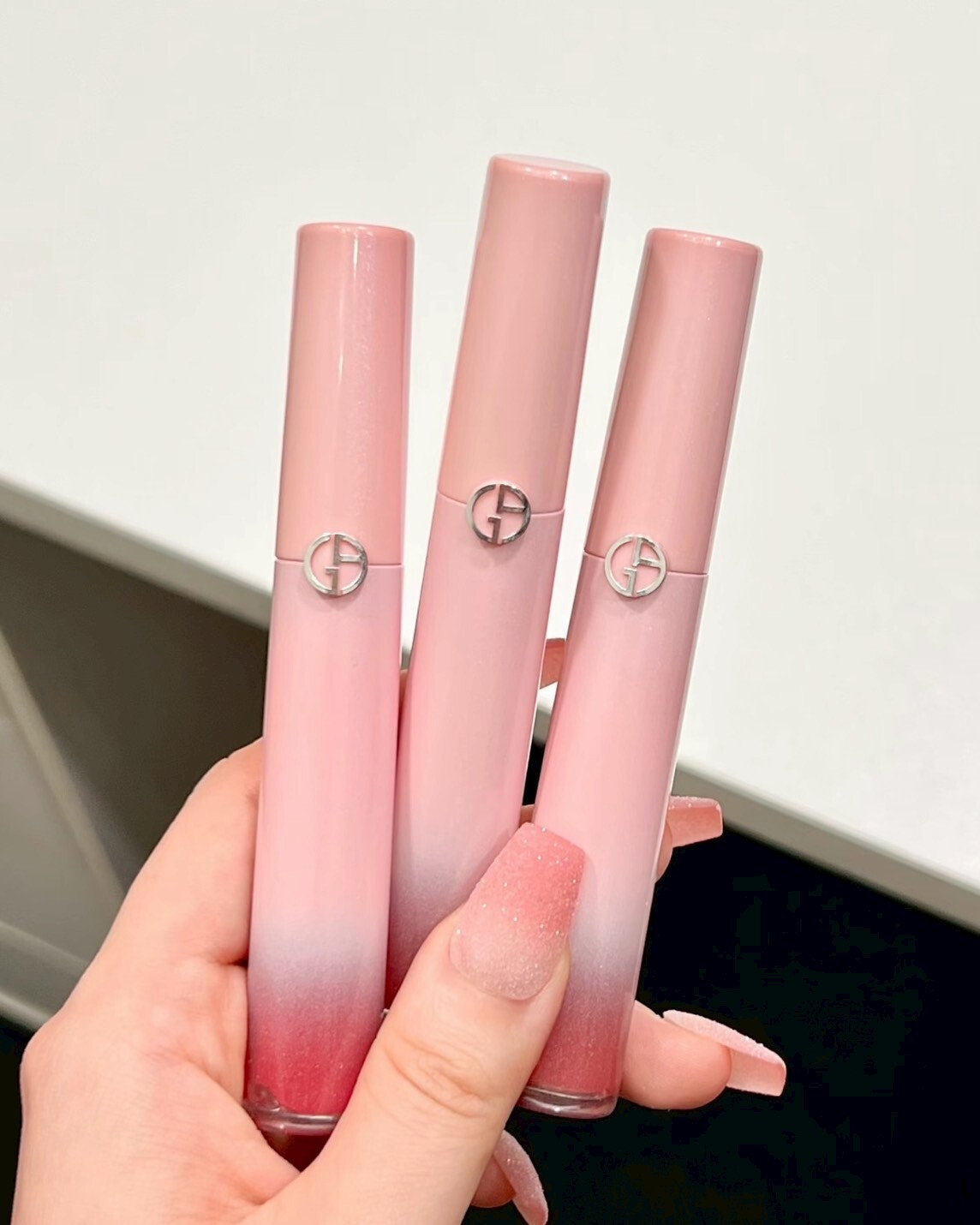 Giorgio Armani 亞曼尼 GA 奢華絲絨訂製唇萃 霓虹幻彩限定版 啞光唇釉 口紅 七夕限定