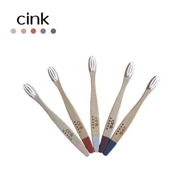 Cink 竹製牙刷五入組
