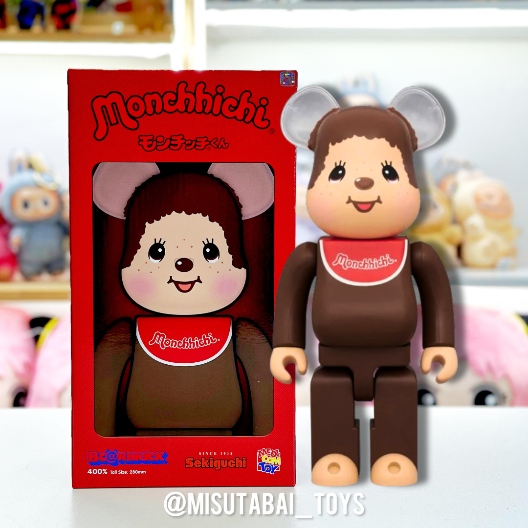 400% BE@RBRICK Monchhichi-kun