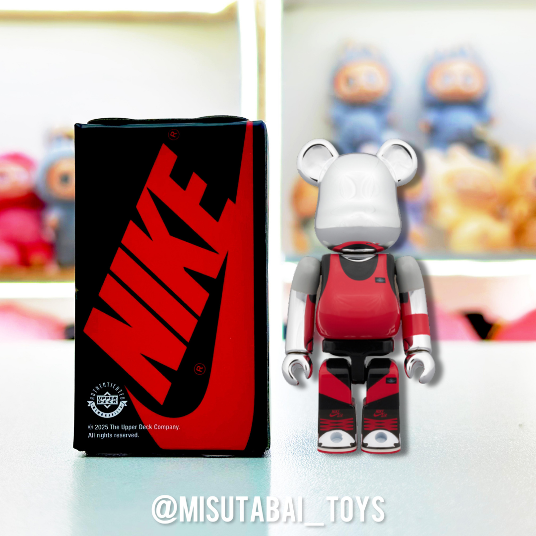 100% BE@RBRICK 1985 AIR JORDAN "PLAYGROUND"