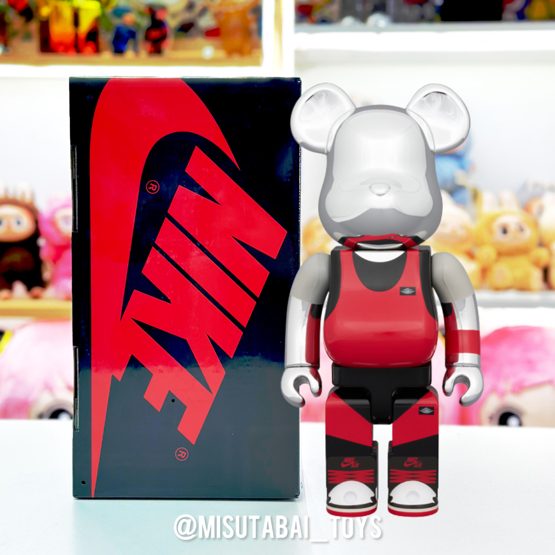 400% Be@rbrick 1985 AIR JORDAN "PLAYGROUND"