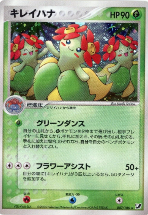 POKEMON JAPANESE 007/106