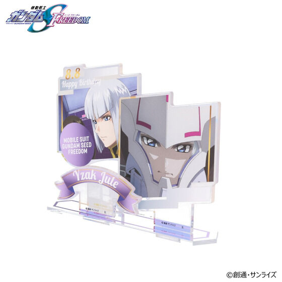 235797 Pbandai 預訂 2025/10月 機動戦士ガンダムSEED FREEDOM イザーク・ジュールバースデイシリーズ オーロラアクリルスタンド