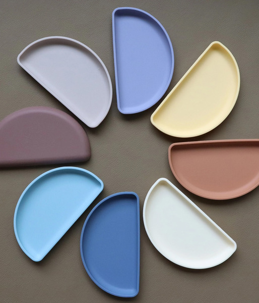 By Lille Vilde 矽膠餐盤二入組 (多款可選)