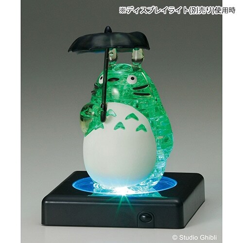 水晶立體拼圖 龍貓 綠色