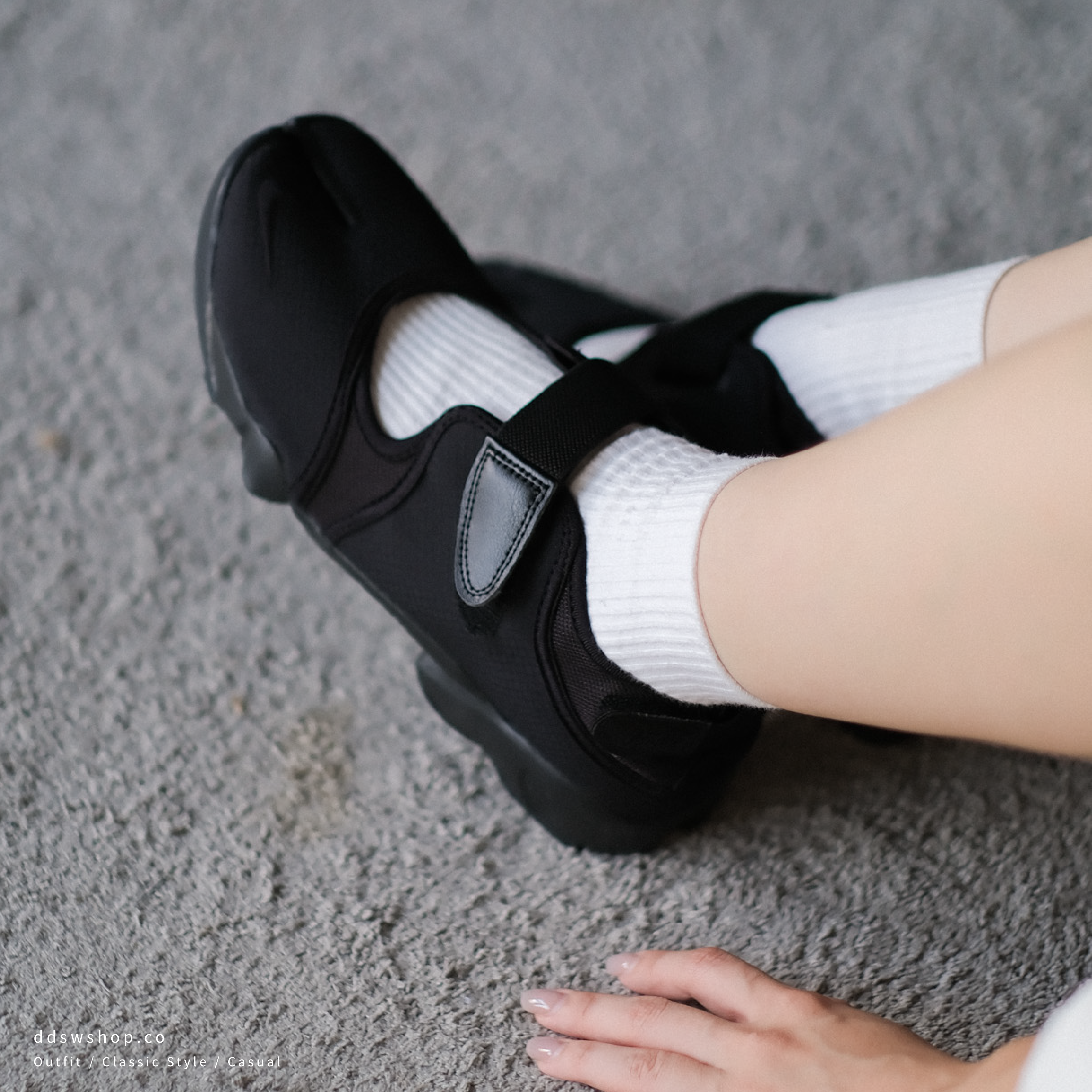 "調貨" Nike Air Rift Breathe 忍者鞋 黑色 女款 DN1338-004