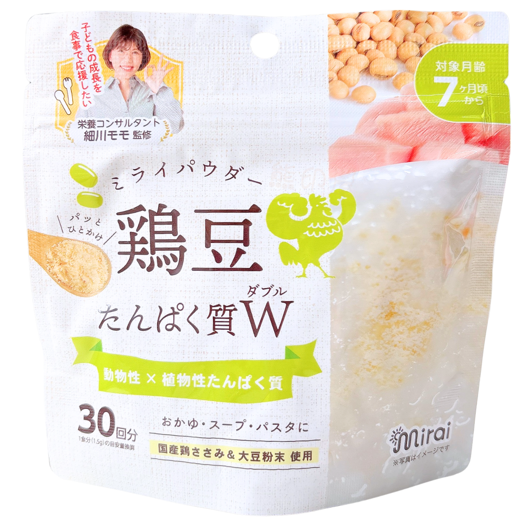 Mirai雞肉大豆粉45G (適合7個月以上嬰兒食用 )