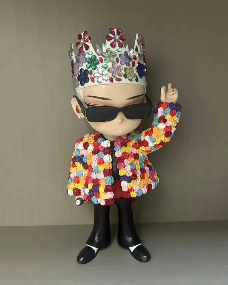 <快速出貨> GD 台灣場 彩虹玫瑰 Q版潮玩