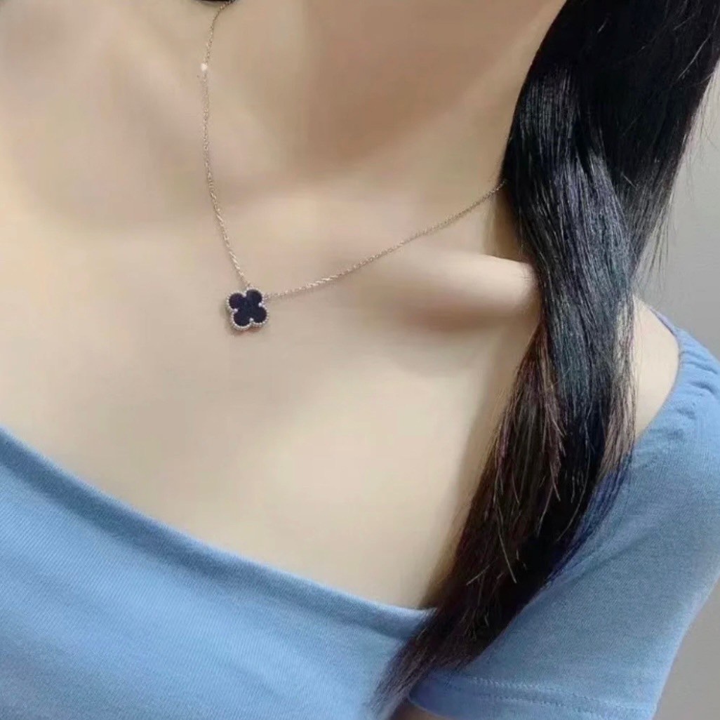 18k”限量星空彼得石”高奢定製單花項鍊