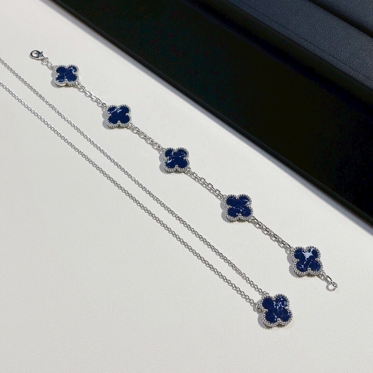 18k”限量星空彼得石”高奢定製單花項鍊