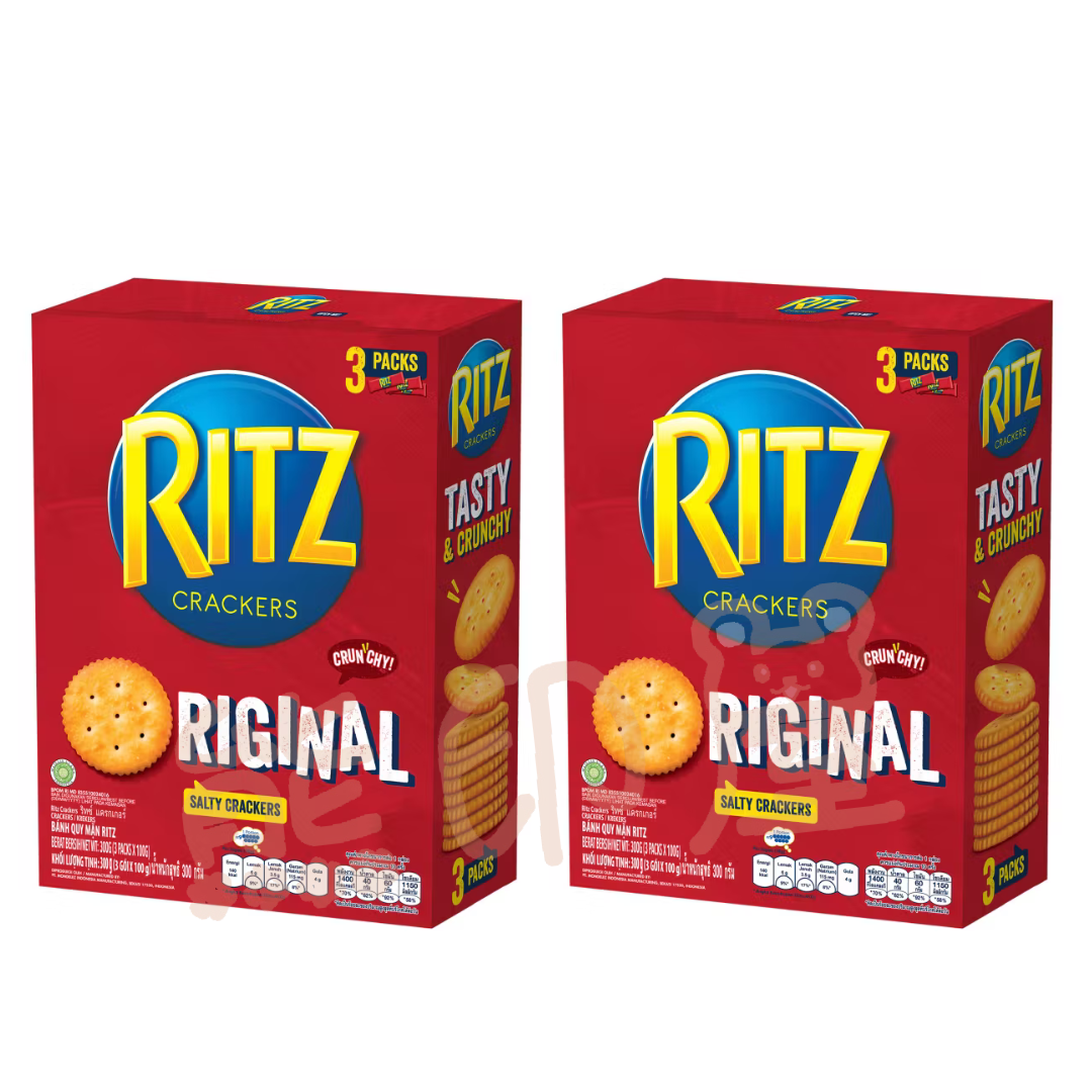 Ritz 原味圓餅乾 300G X  2 盒