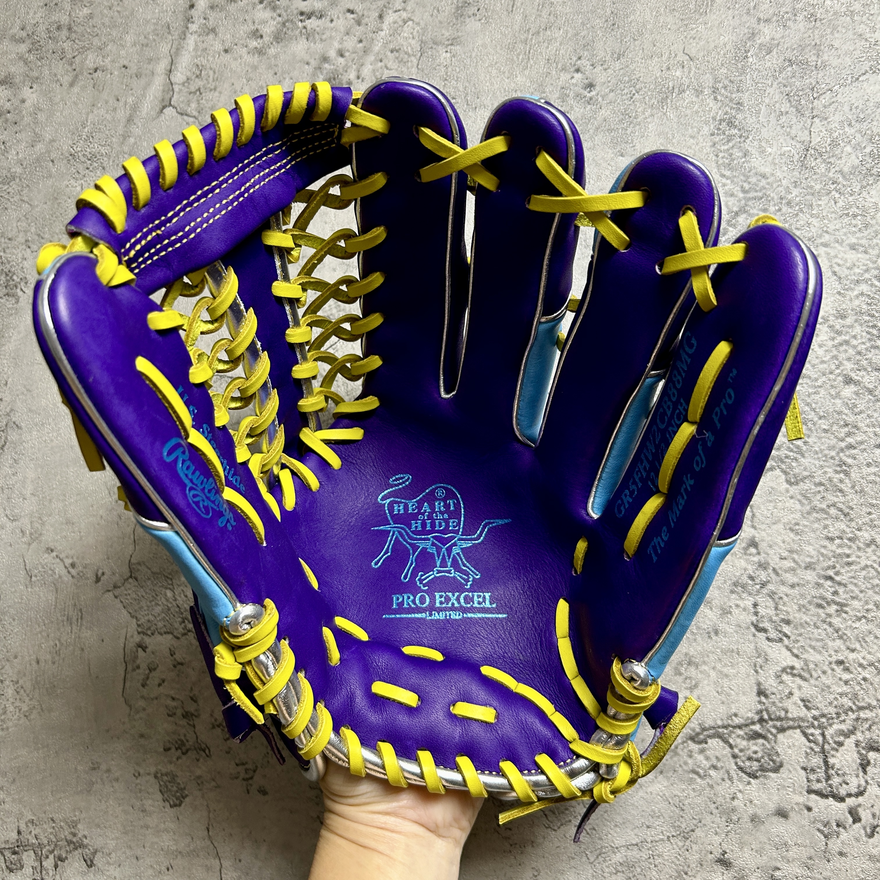 Rawlings 軟式 外野手 HOH PRO EXCEL Wizard #02 COLORS GR5FHW2CB88MG