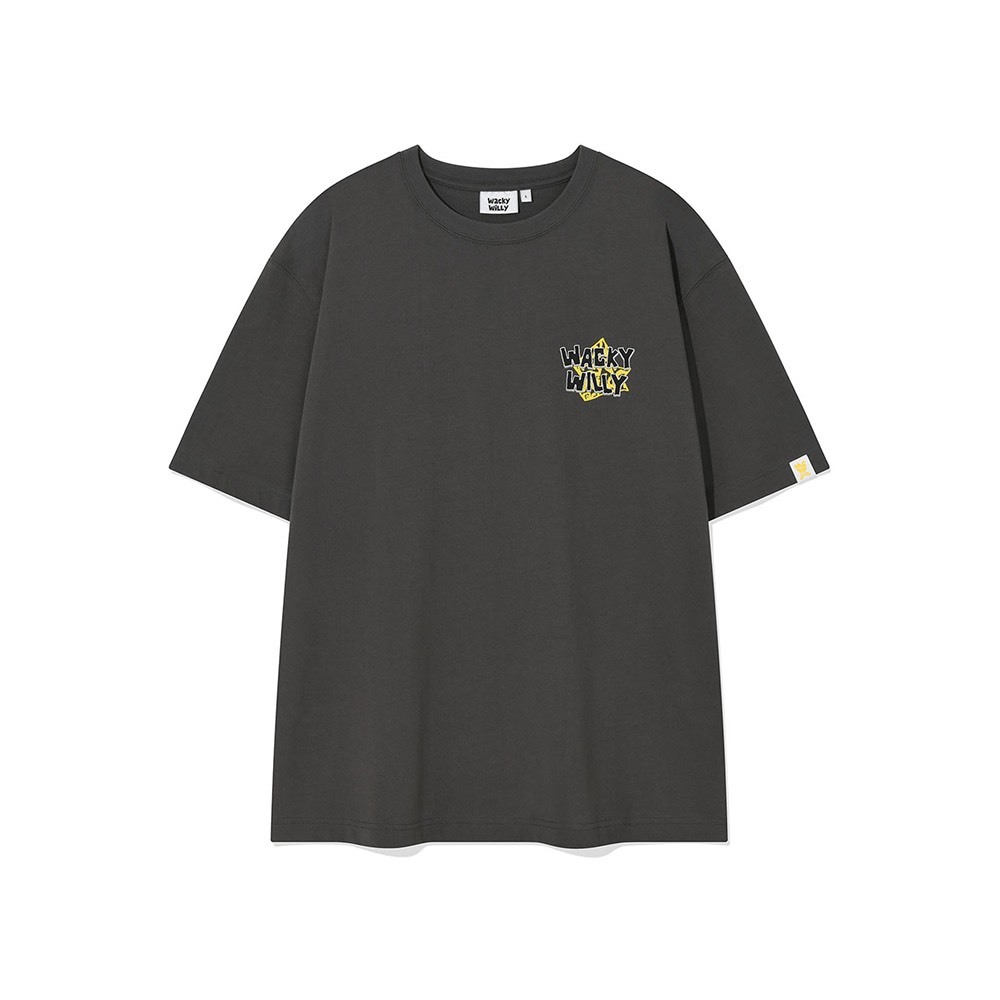 韓國 Wacky Willy 怪趣小飛人塗鴉 短袖上衣