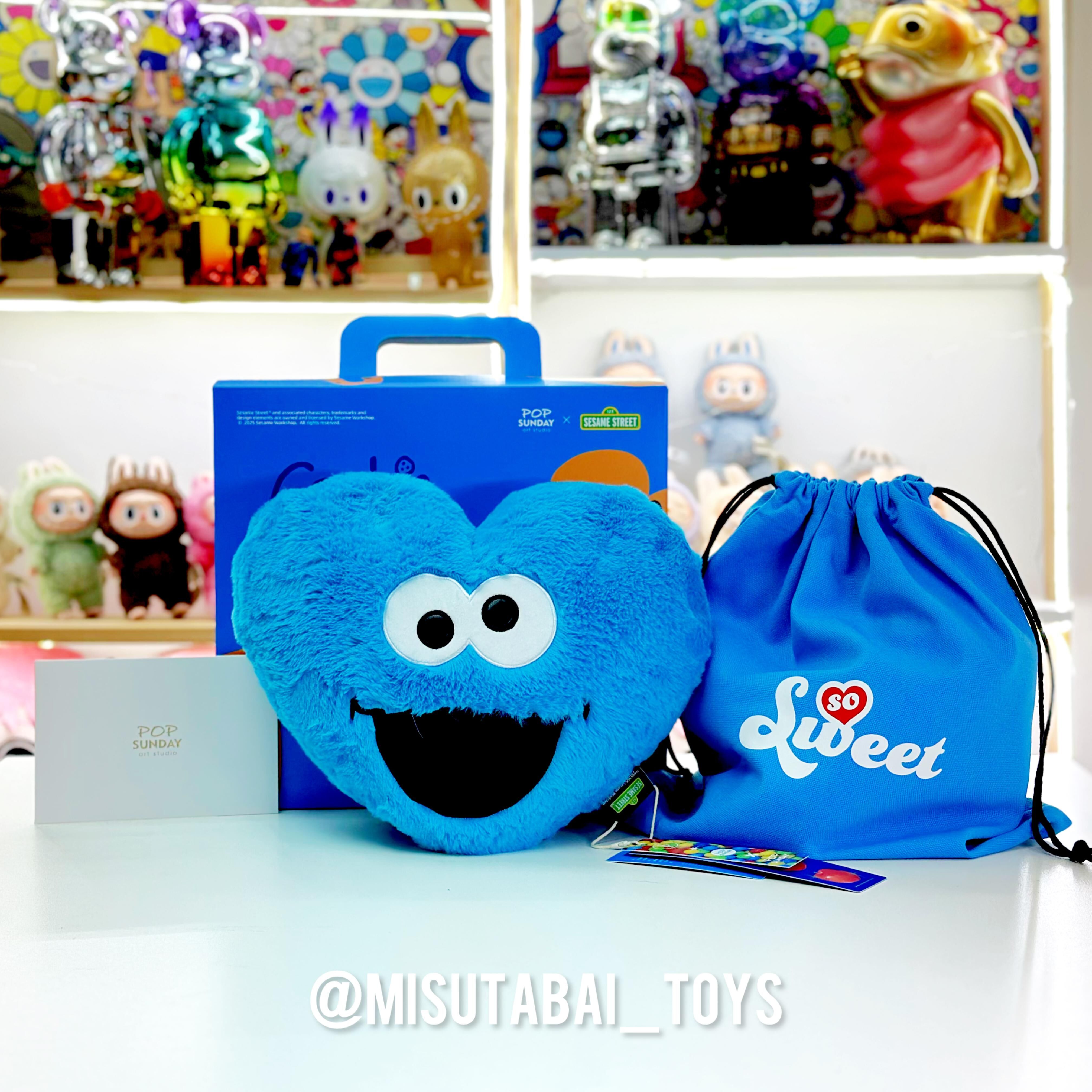 POPSUNDAY 芝麻街LOVEU頸枕-ELMO / COOKIES MONSTER