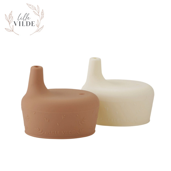 By Lille Vilde 矽膠防漏杯蓋二入組 (多款可選)