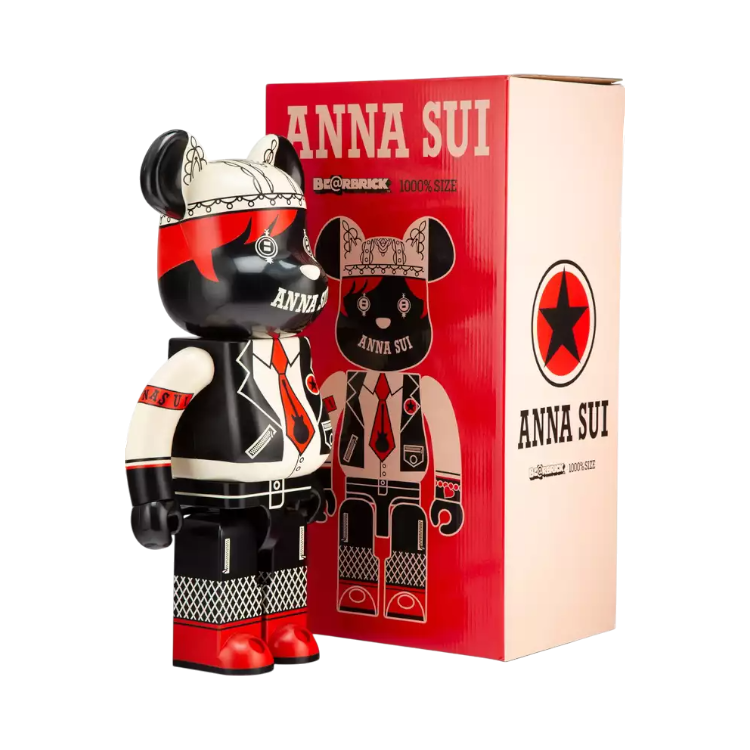 BE@RBRICK × ANNA SUI Red & Beige 400% 設計師美學收藏款