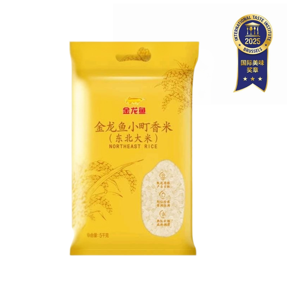 金龍魚- 東北大米（小町香米) 真空包裝 , 5公斤