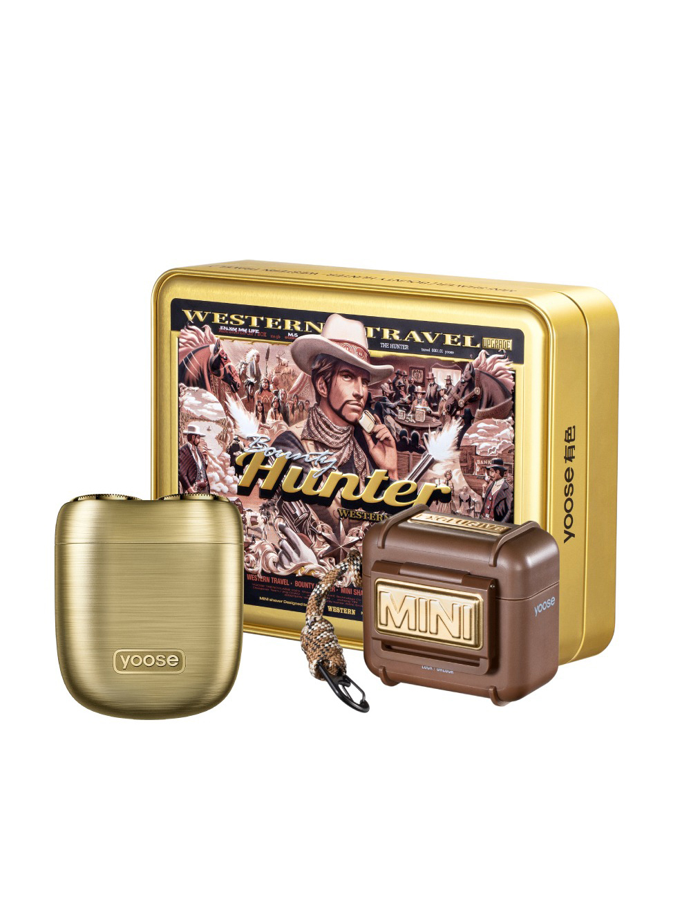 yoose | MINI 2.0 全合金隨身電動刮鬍刀 - 賞金獵人【yoose官方授權經銷】