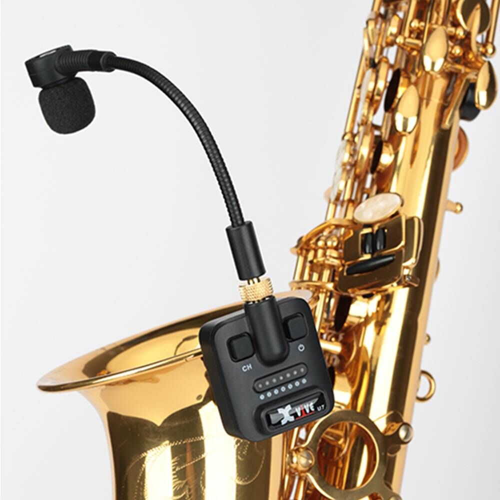 Xvive U7 Saxophone and Trumpet Wireless System 2.4 GHz 無線系統 無線傳輸介面 管樂器用 第 3 張圖片｜三峽銅管 / 管樂