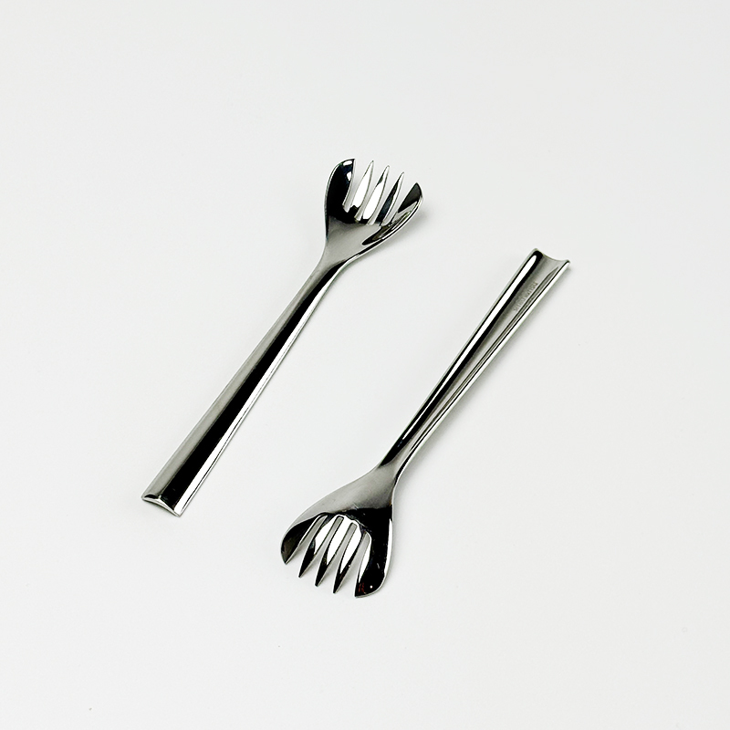 不鏽鋼三角頭蛋糕叉