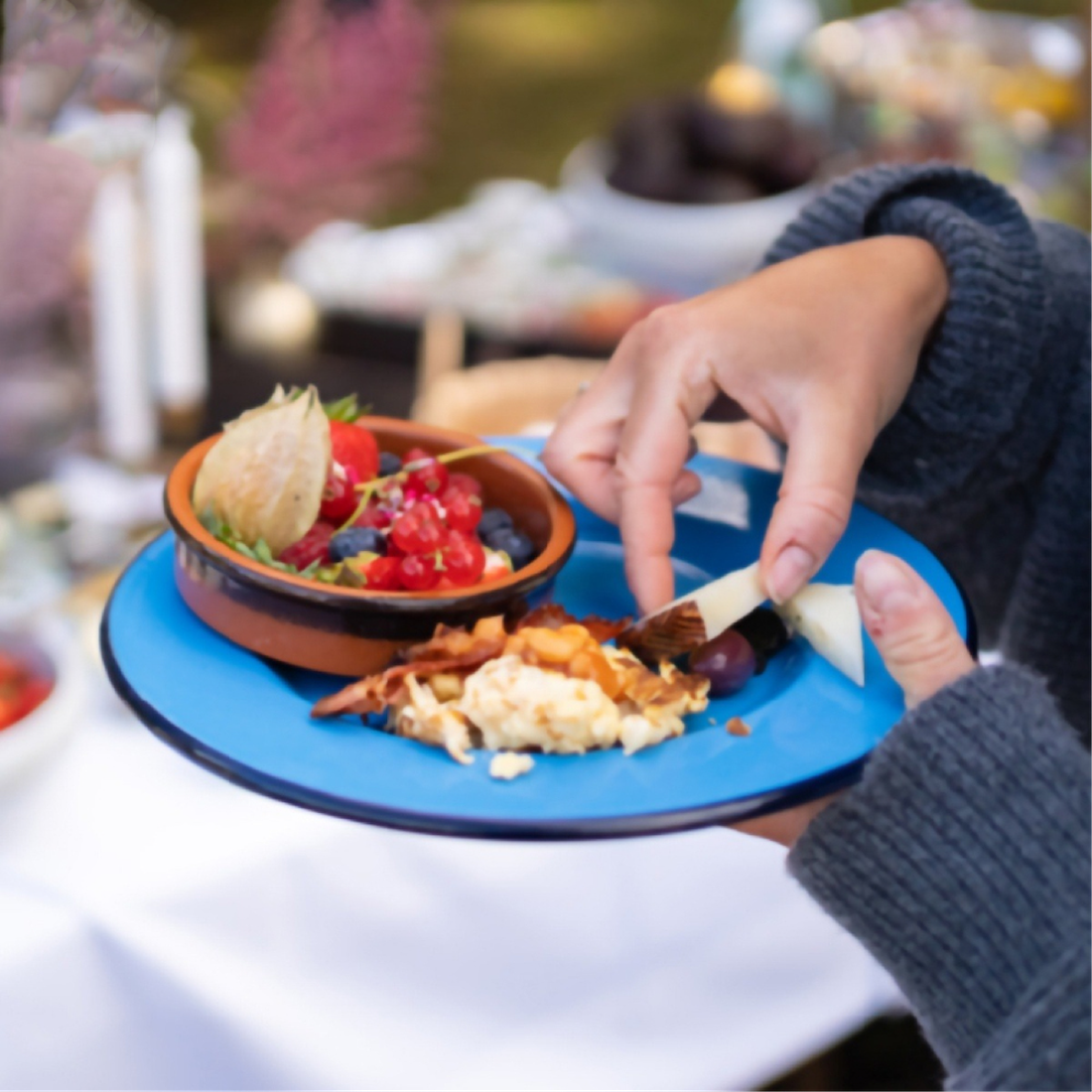 *【NORDISK】 琺瑯盤 24cm  AF23