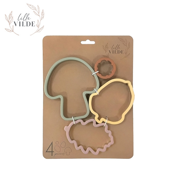 By Lille Vilde 造型烘焙模具4入組 (多款可選)