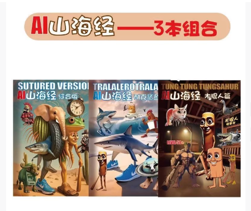 外国山海经 描摹本 3本