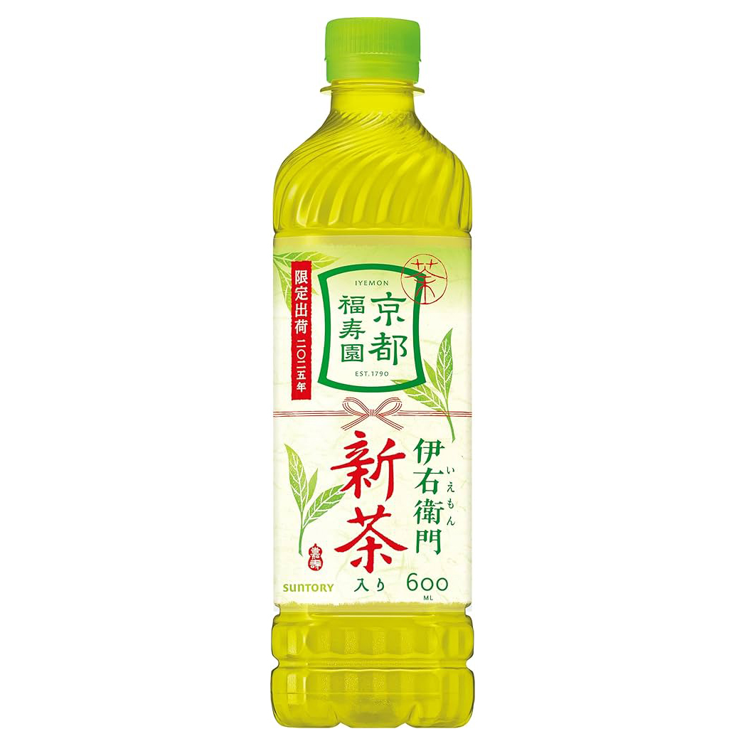 日本 三多利 SUNTORY 伊右衛門 新茶綠茶 600ml