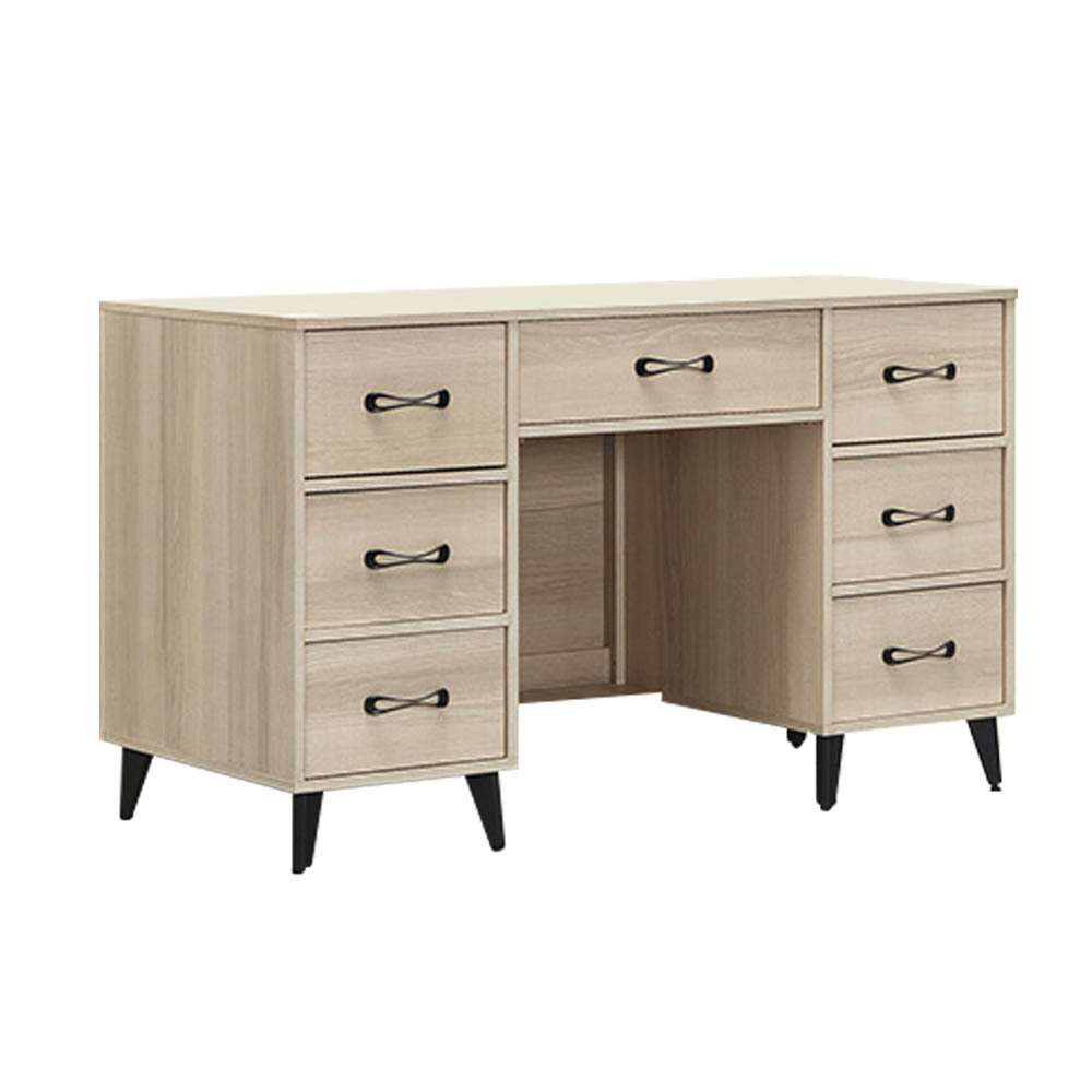 美娜4.4尺七抽書桌/工作桌