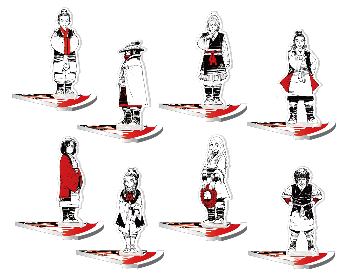 火鳳燎原‧八奇童年組合立牌（全套）