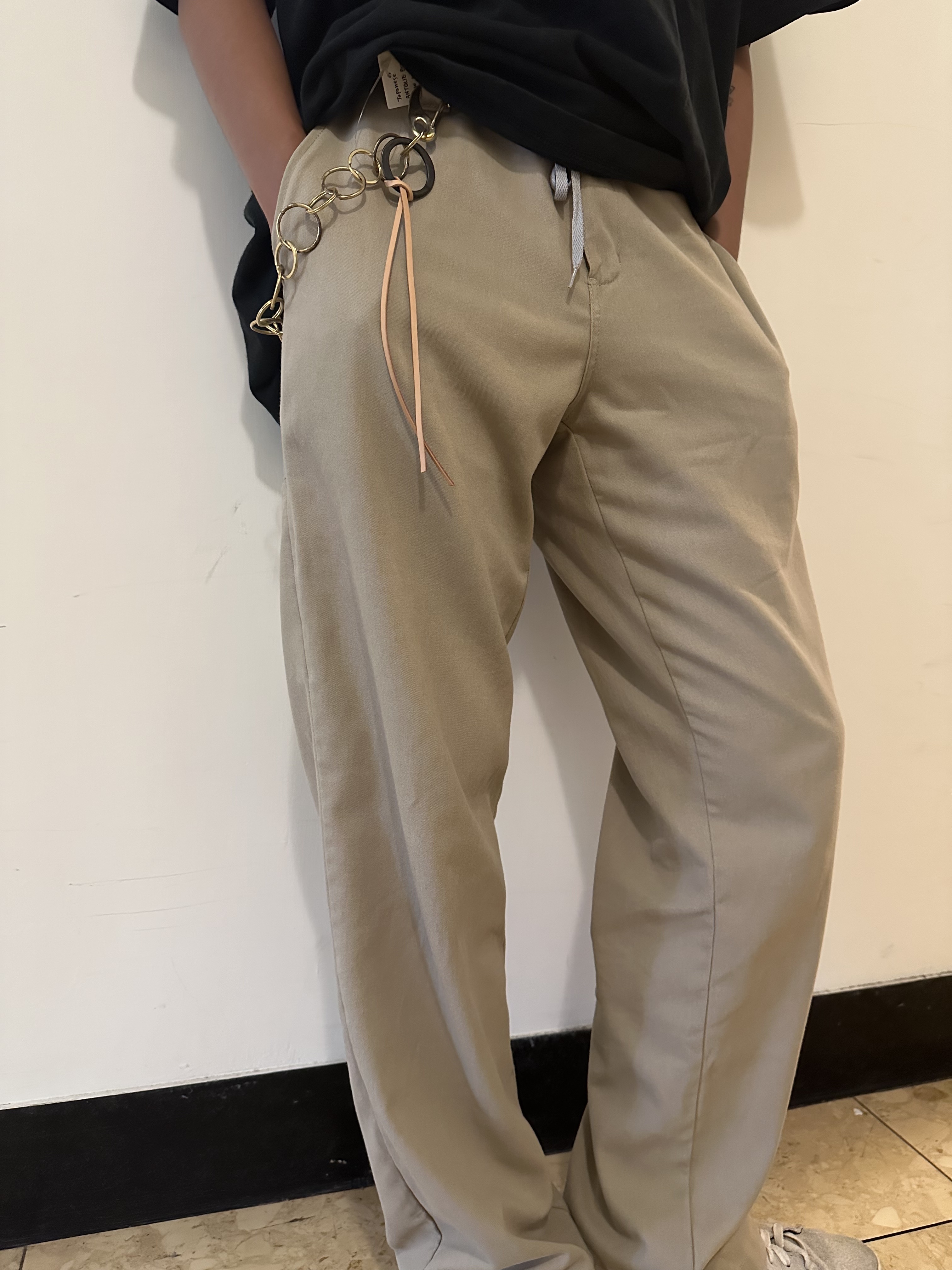 Japanese ANTIQUE BrassNEW Brass Wallet Cord