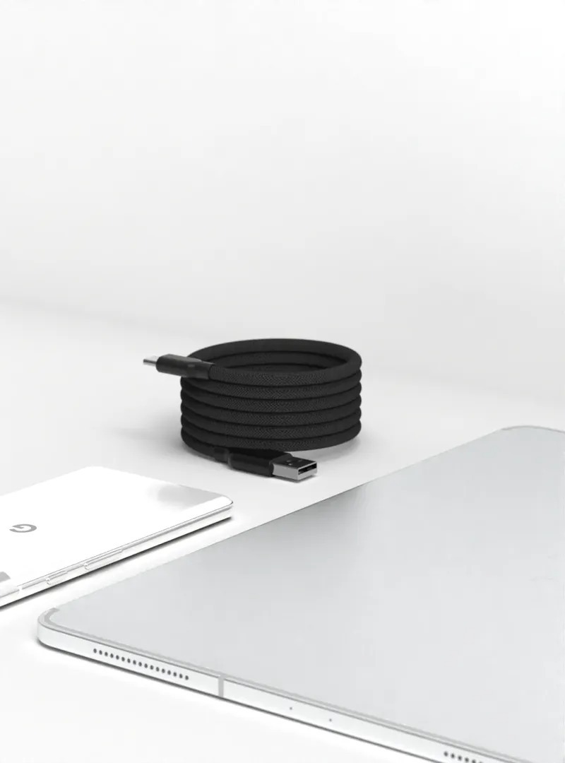 Allite EASY CABLE 磁吸收納編織快充線 USB-A to USB-C