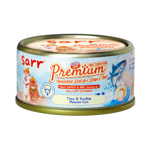 Sarr - 慕絲系列 健康護理配方 貓狗主食罐 80G