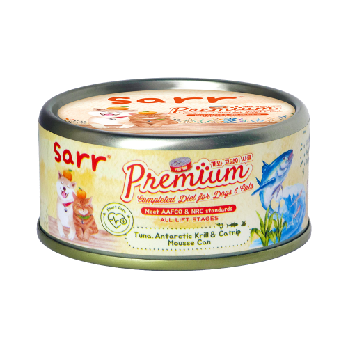 Sarr - 慕絲系列 健康護理配方 貓狗主食罐 80G