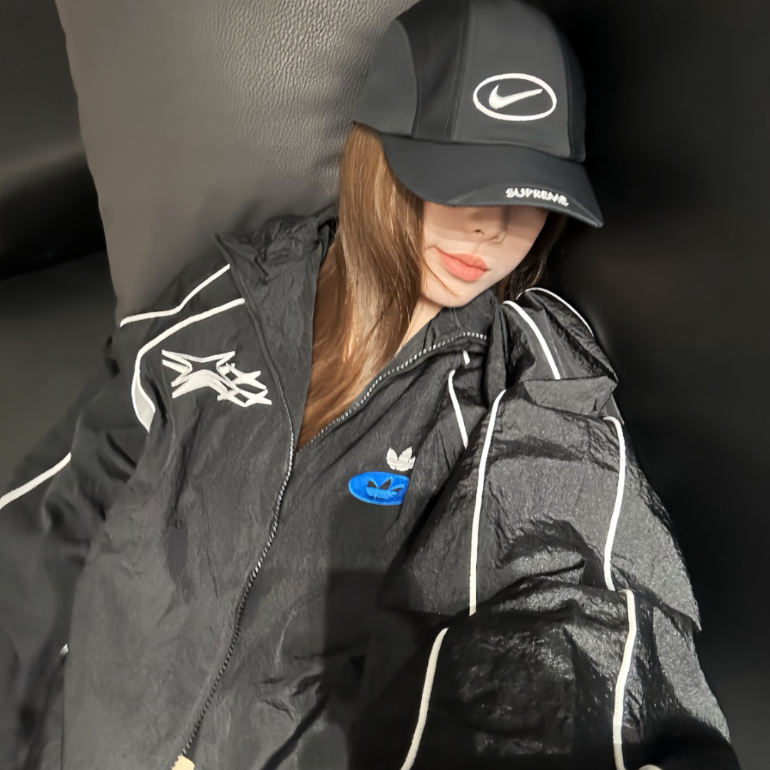 "代購" ADIDAS ORIGINALS 經典印花LOGO 立領機車外套 JM8028