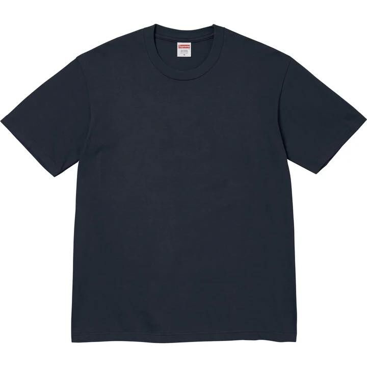 Supreme 25 膠帶短袖 T Navy