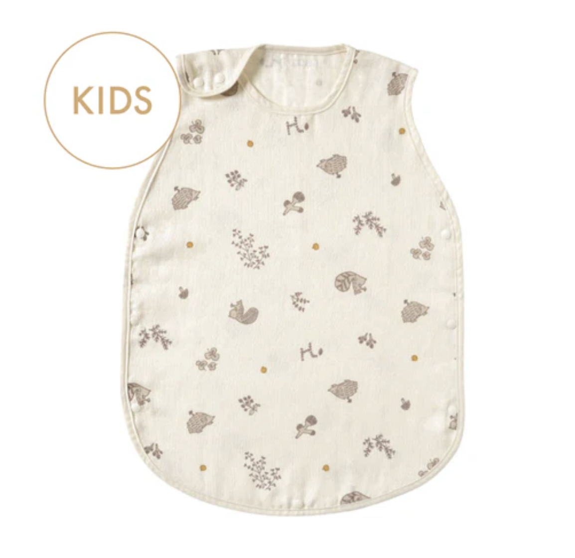 日本製 Hoppetta  Minori 棉質天絲三層紗布睡袋 幼童版