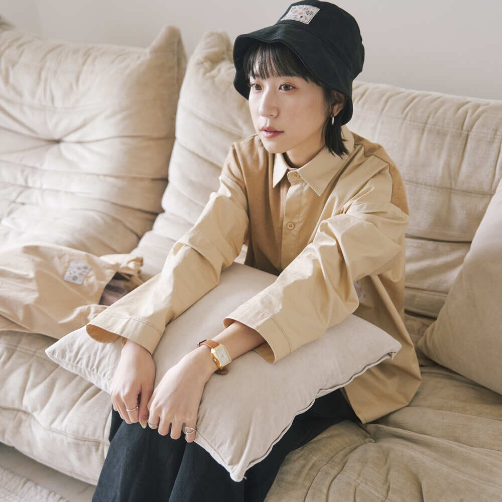 印花樂手錶/"I"系列/大地棕