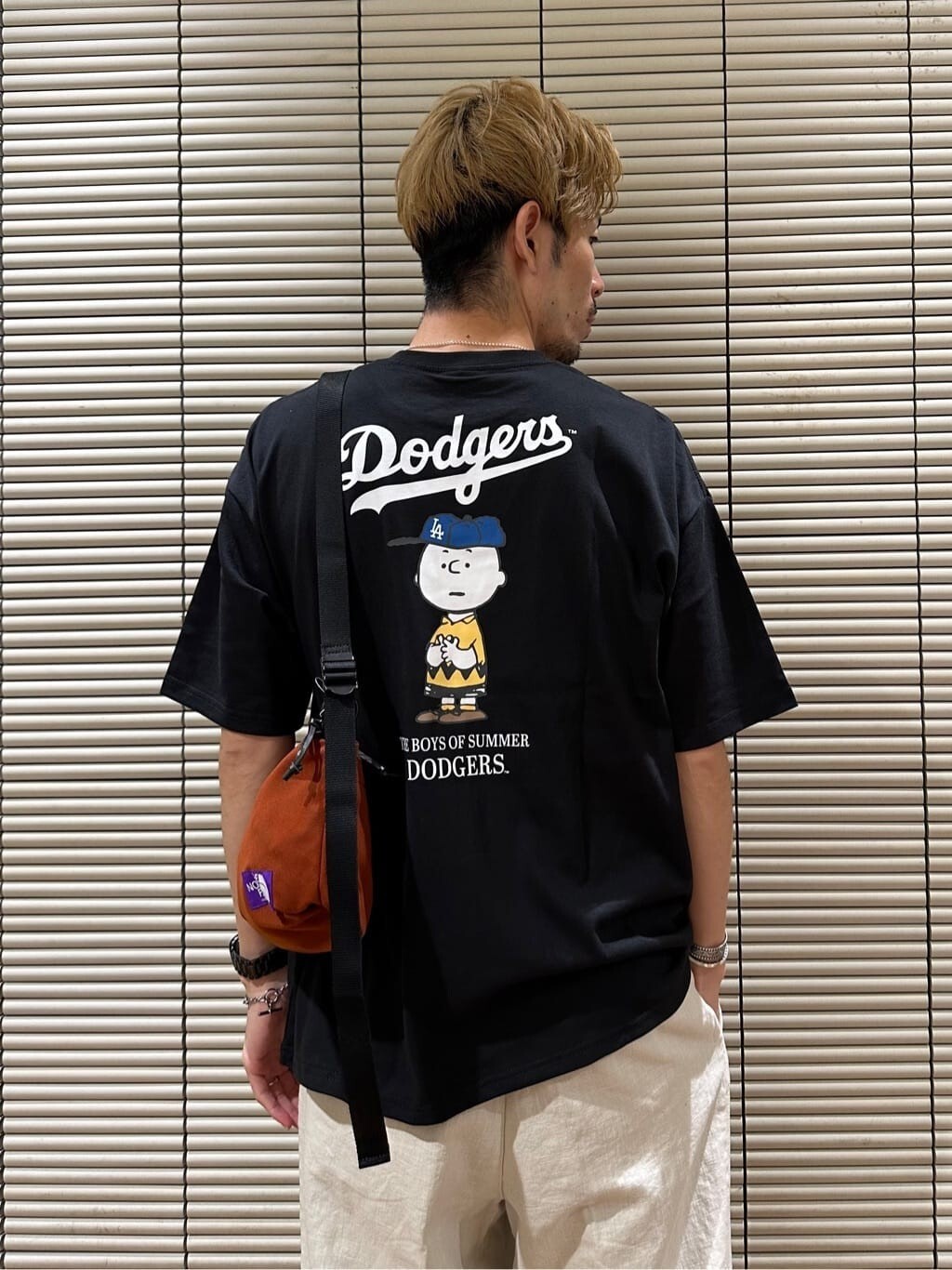 Freak's Store MLB x Peanuts 道奇 小標 背後 圖案 短袖 三色
