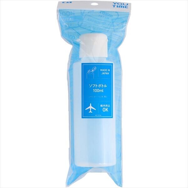 日本KAI YOU TIME旅行軟瓶 100ML (日本製)