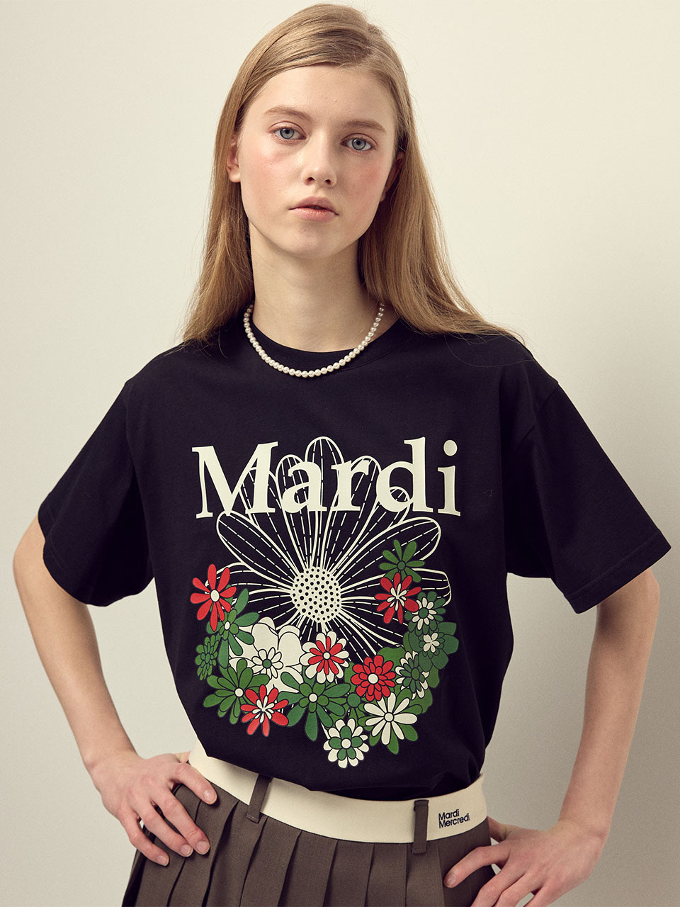 【優惠預訂】MARDI MERCREDI FLOWERMARDI JARDIN TSHIRT（6色）