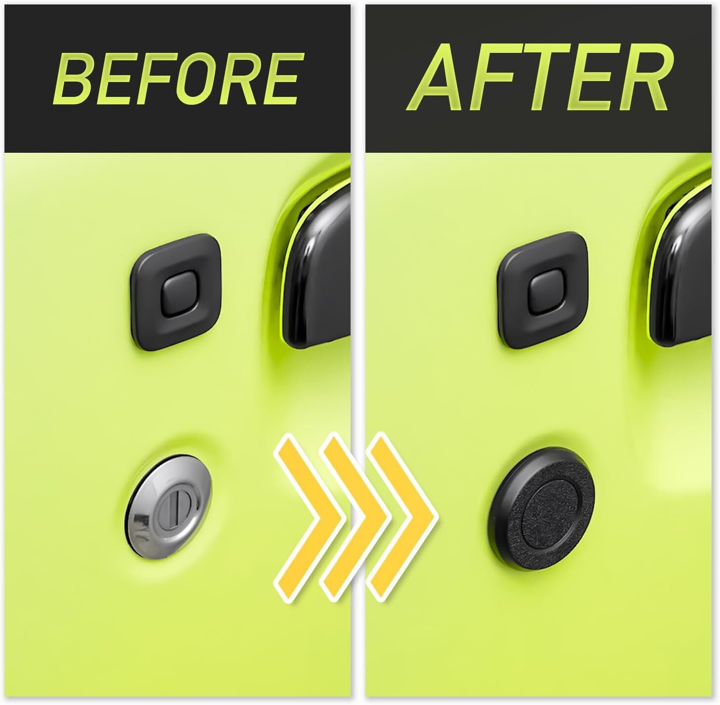 日本 SEIWA 磁吸式 車門鑰匙孔防靜電蓋 SUZUKI JIMNY JB74