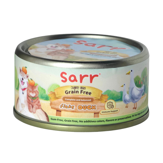 Sarr - 無穀物肉絲系列 健康護理配方 貓狗主食罐 80g