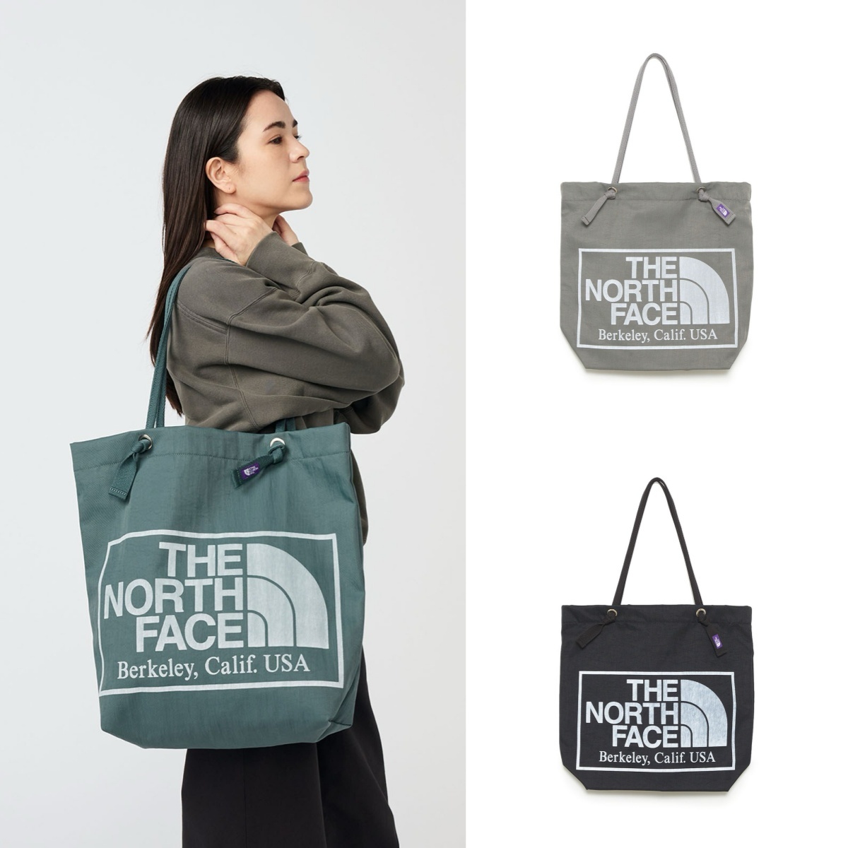 預購┃日本 TNF 紫標 CORDURA Nylon Field Tote Bag 尼龍 托特包