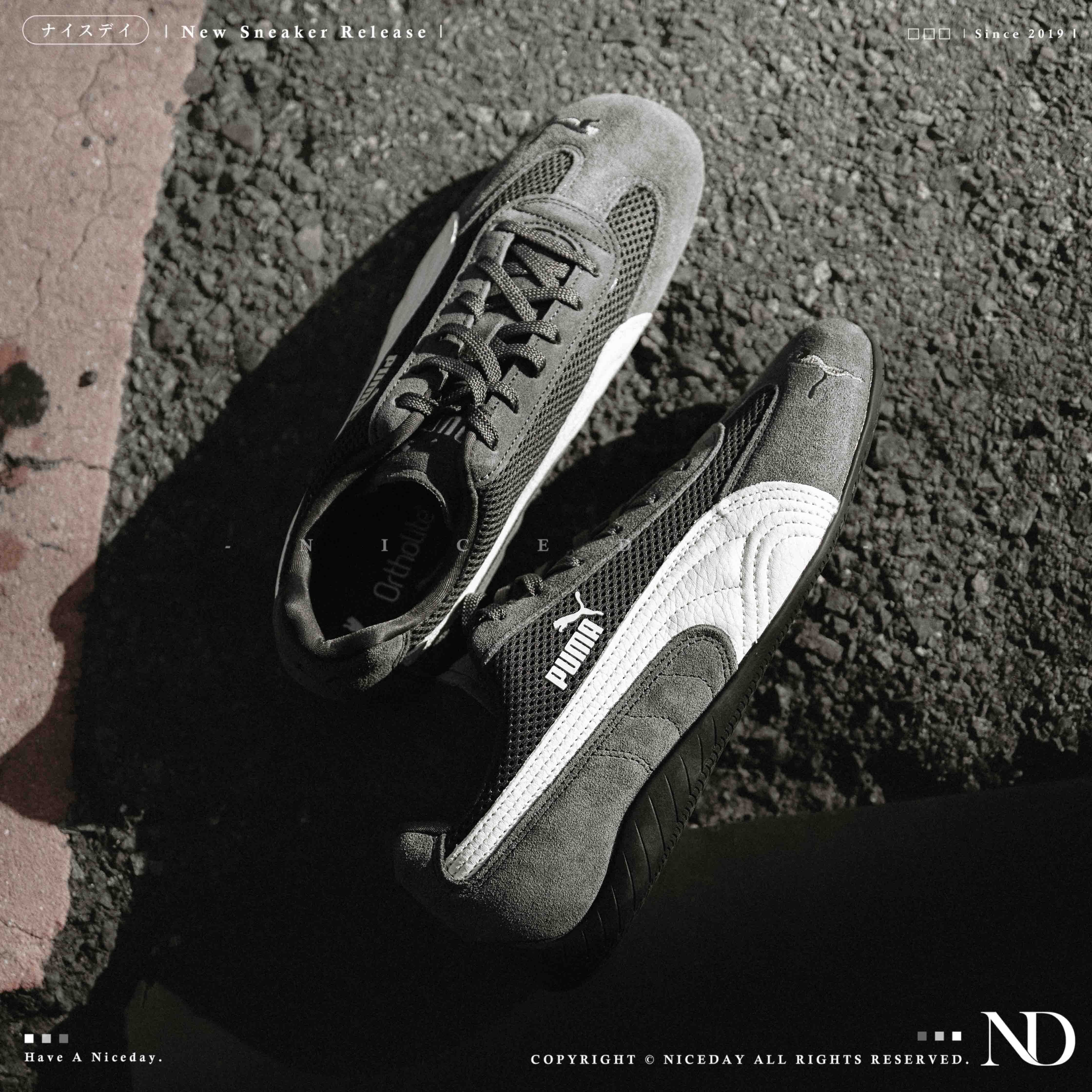 NICEDAY 現貨 Puma Speedcat Moon Grey 隕石灰 灰 深灰 復古 賽車鞋 404370-01