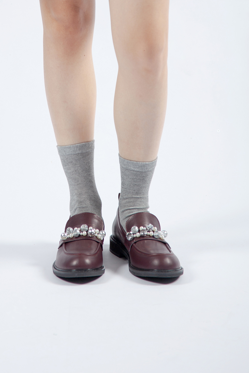 Nu Bling Loafer 寬楦珍珠樂福鞋