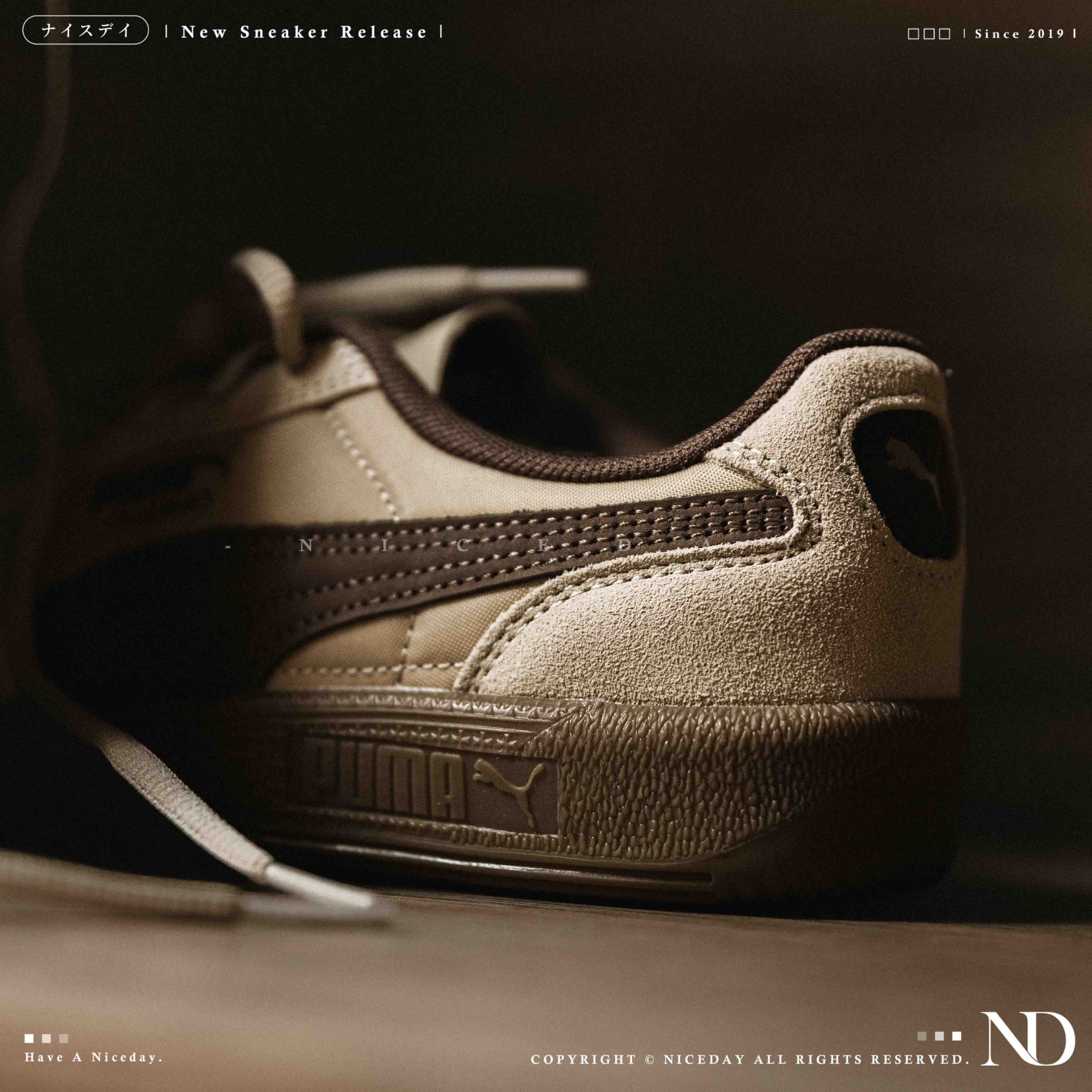 NICEDAY 現貨 Puma Palermo Pop 鐵觀音 茶色 棕色 卡其 可可 復古 男女鞋 403257-04