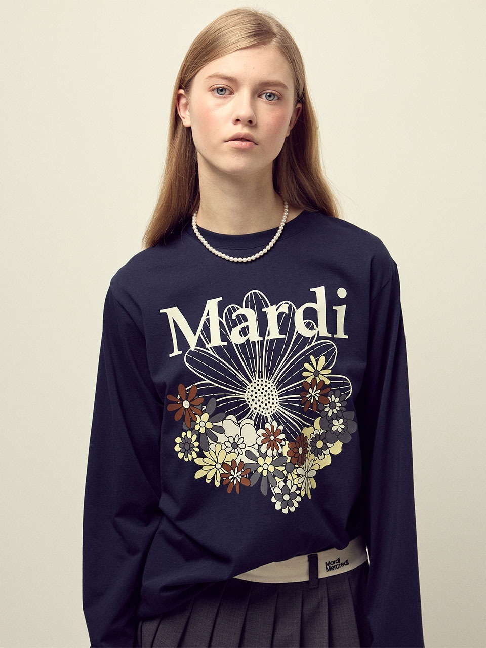 Mardi Mercredi TSHIRT LONG SLEEVE FLOWERMARDI JARDIN