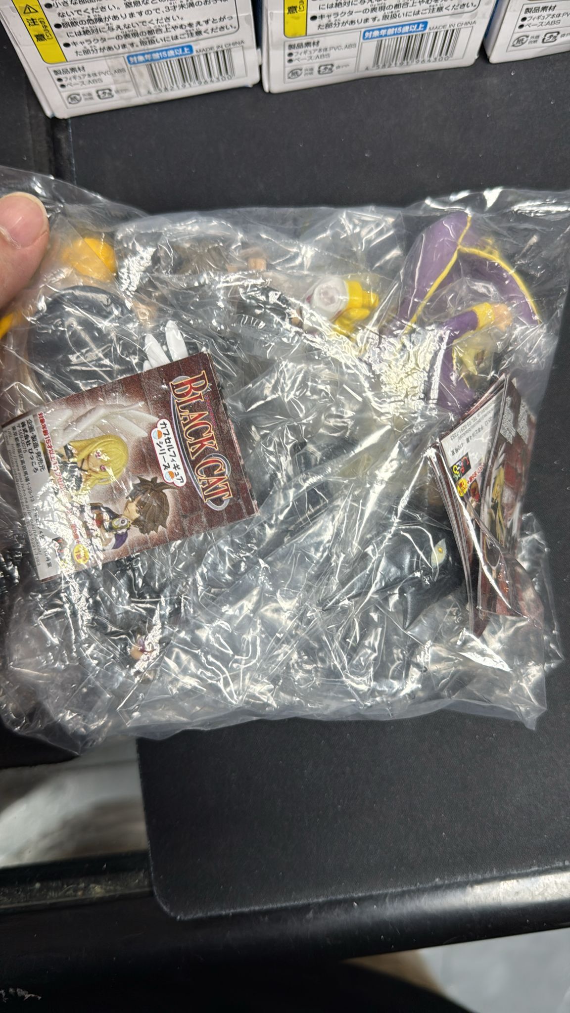 Black Cat 扭蛋 一套